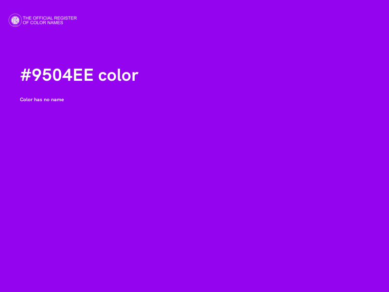 #9504EE color image