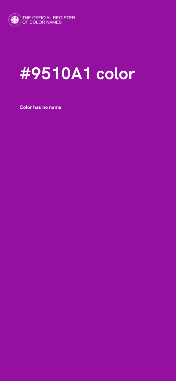 #9510A1 color image