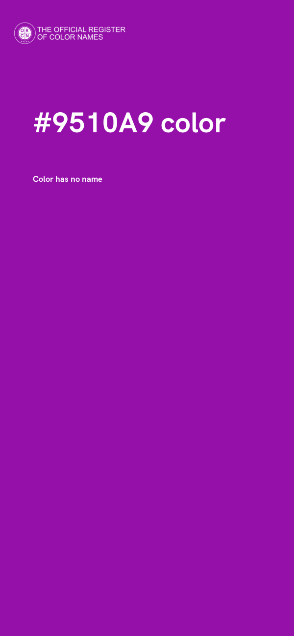 #9510A9 color image