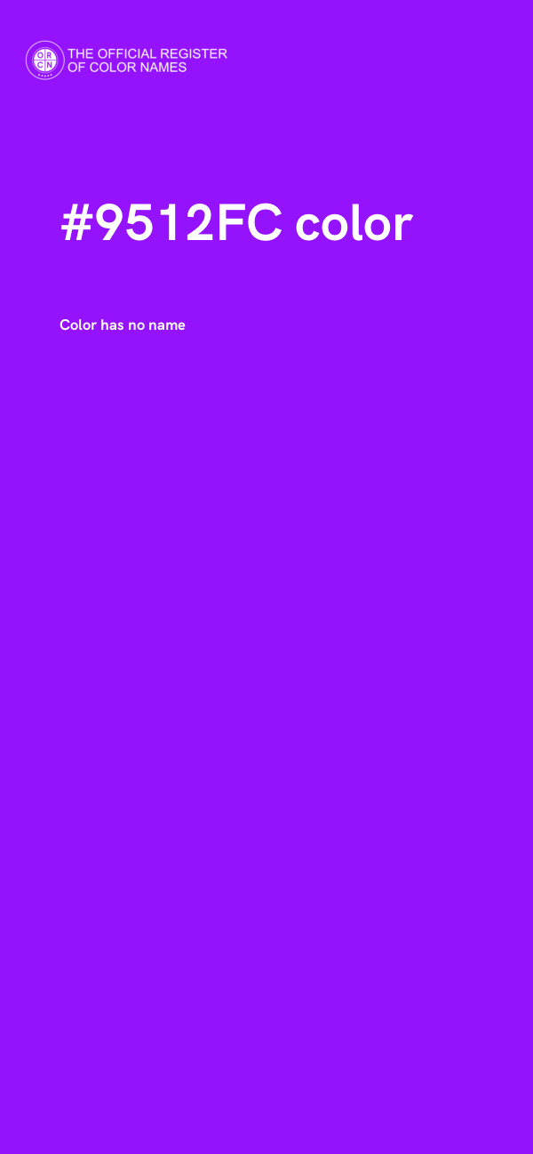 #9512FC color image