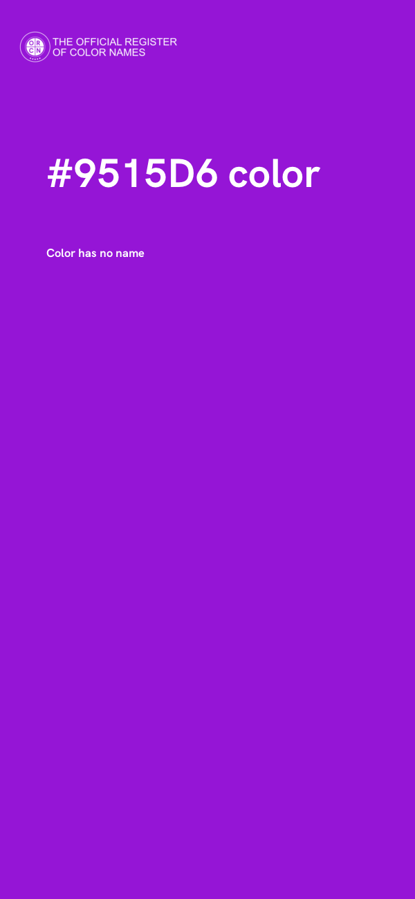 #9515D6 color image