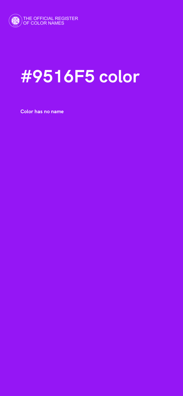 #9516F5 color image