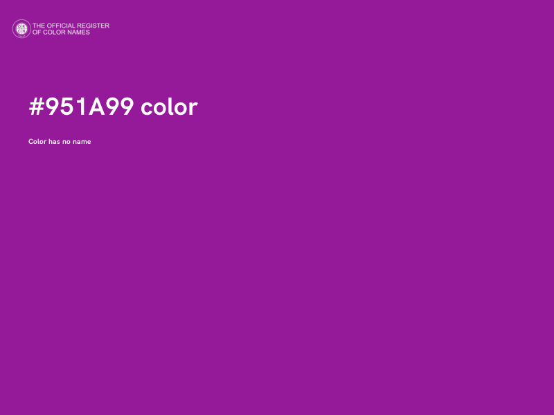 #951A99 color image