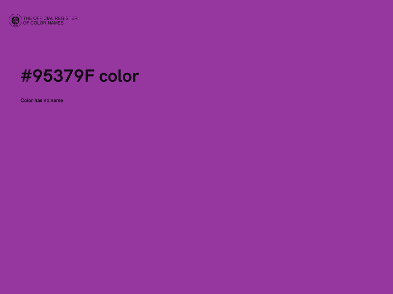 #95379F color image