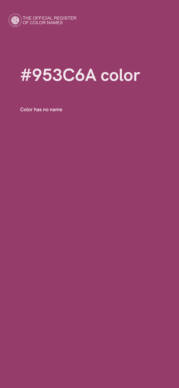 #953C6A color image