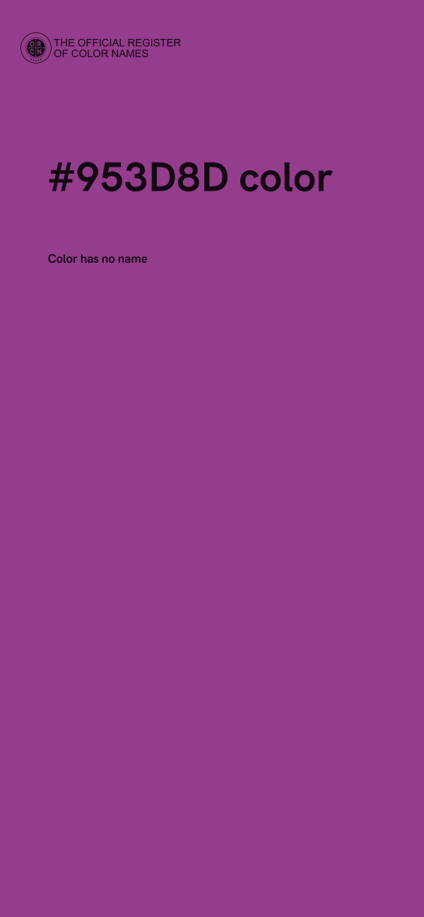#953D8D color image