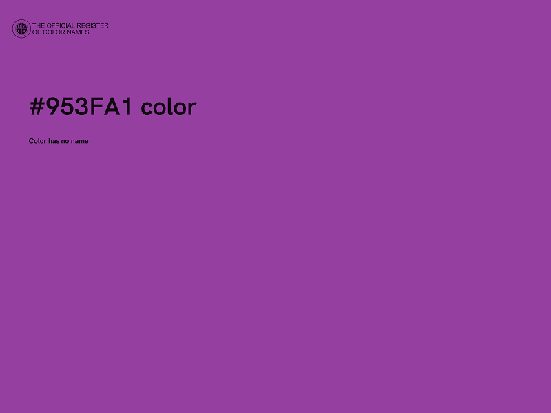 #953FA1 color image
