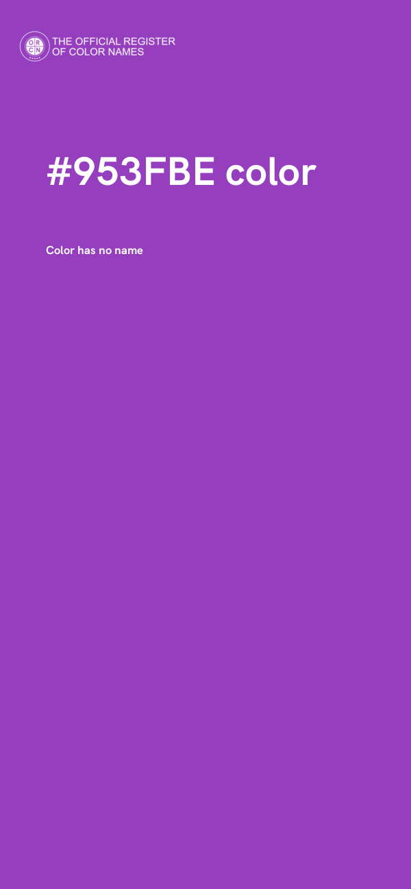 #953FBE color image