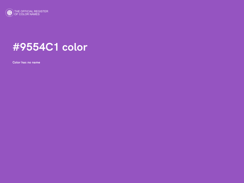#9554C1 color image
