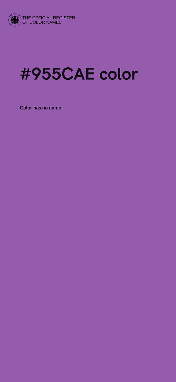 #955CAE color image
