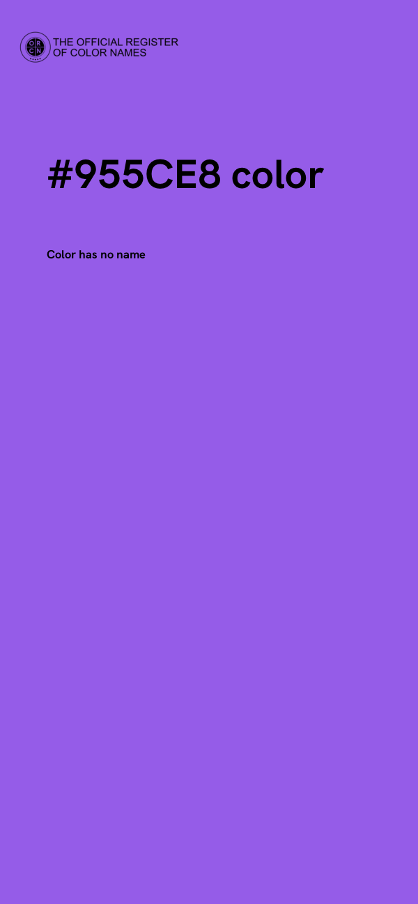 #955CE8 color image