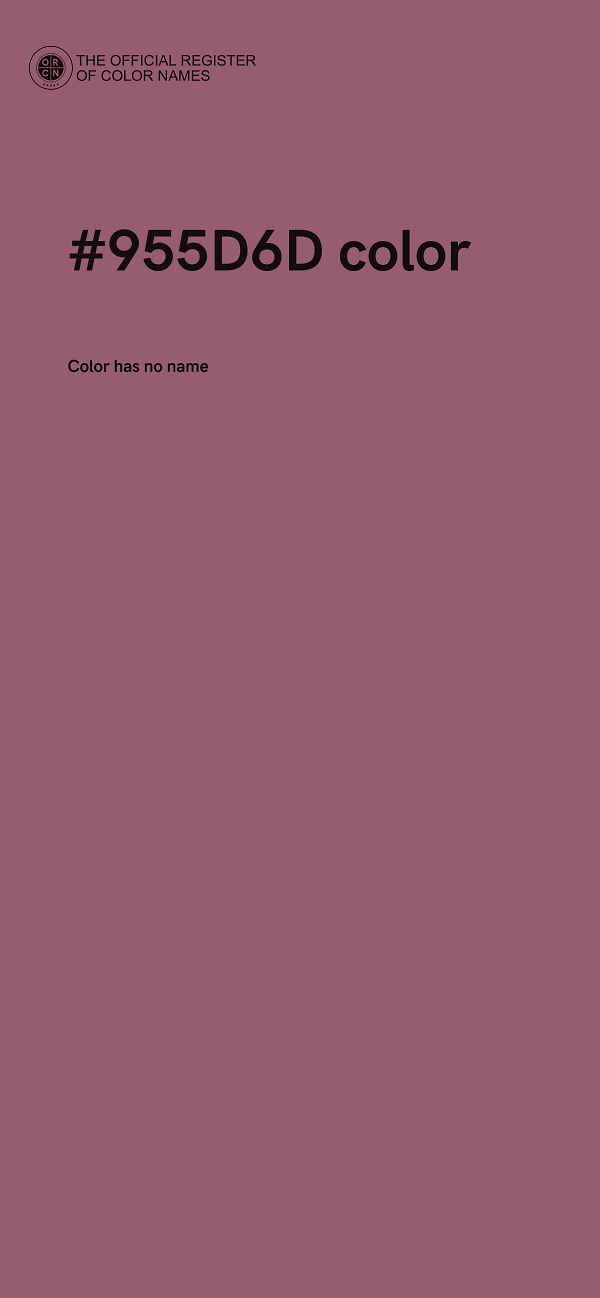 #955D6D color image