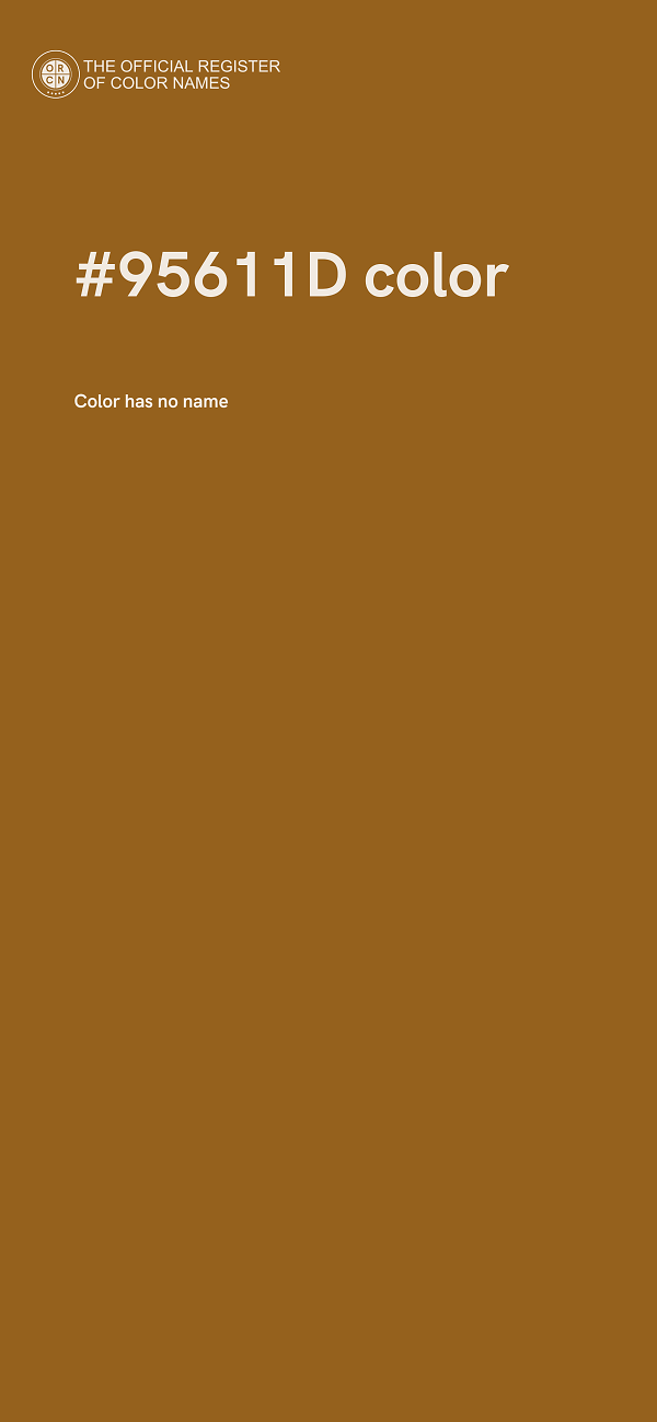 #95611D color image