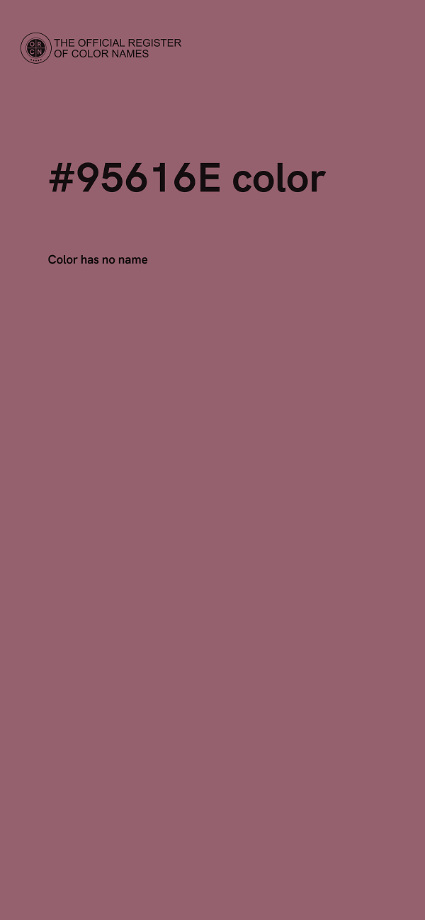 #95616E color image