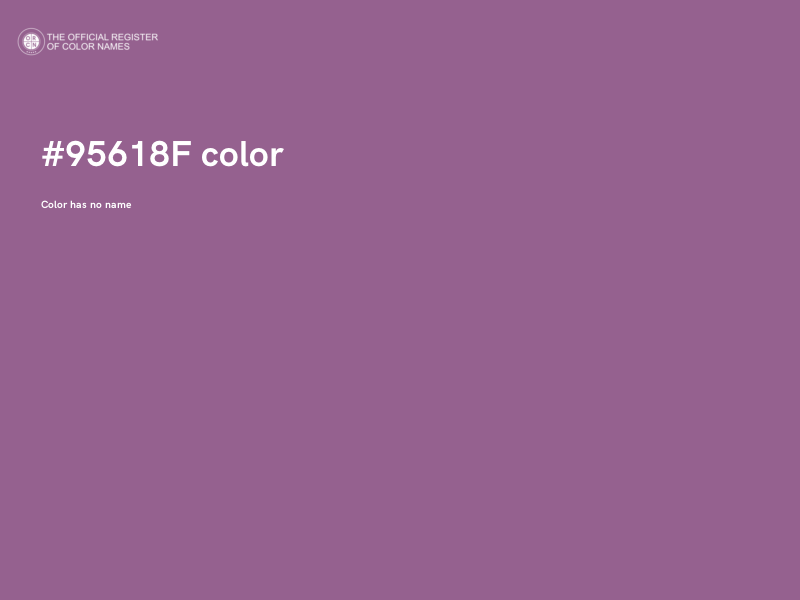 #95618F color image