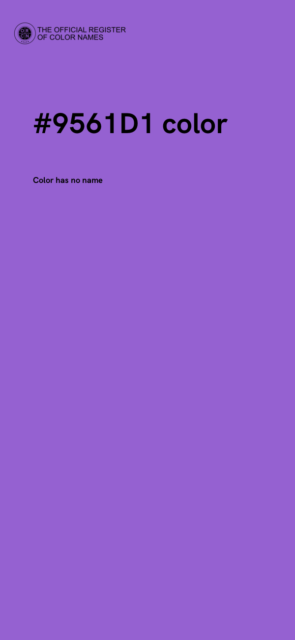#9561D1 color image