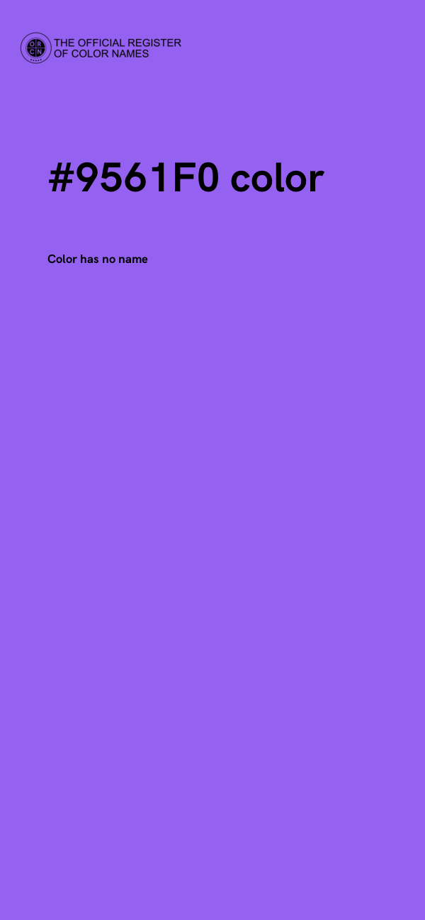 #9561F0 color image