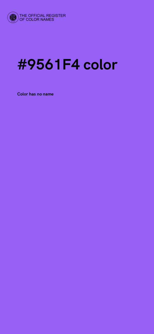 #9561F4 color image