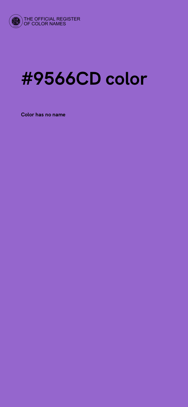 #9566CD color image