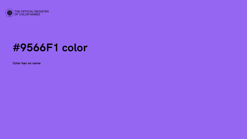 #9566F1 color image