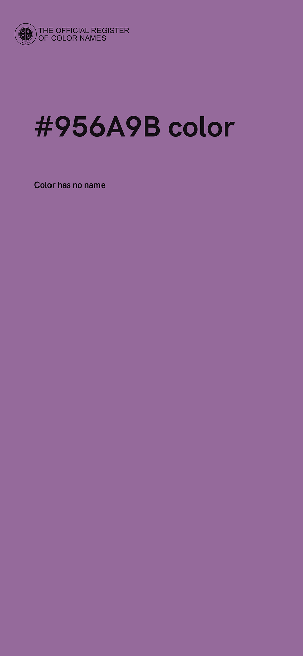 #956A9B color image
