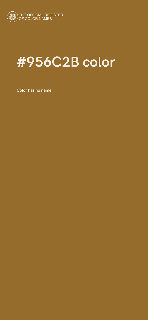 #956C2B color image