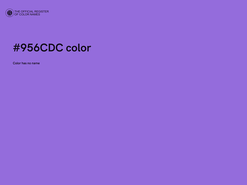 #956CDC color image