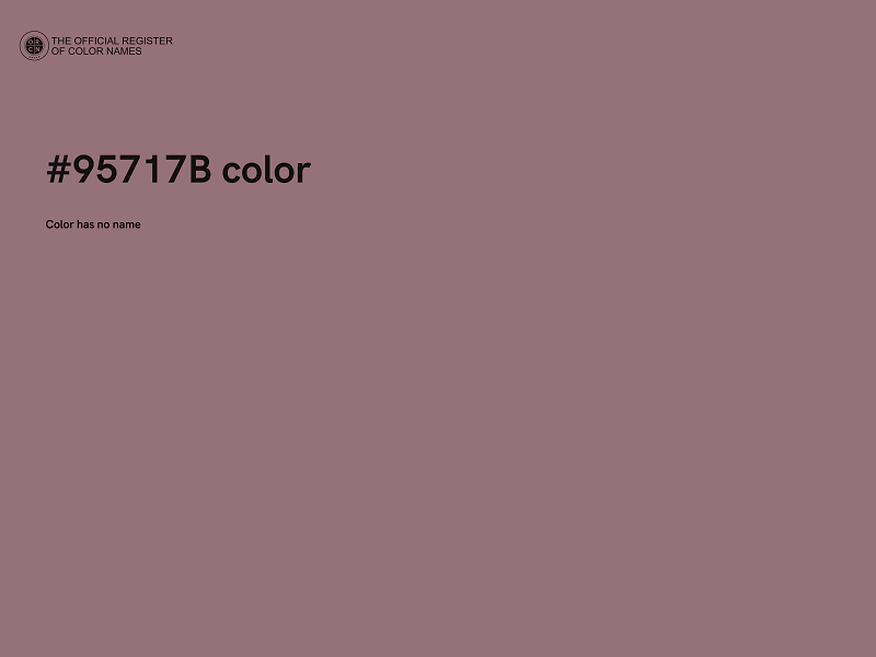 #95717B color image