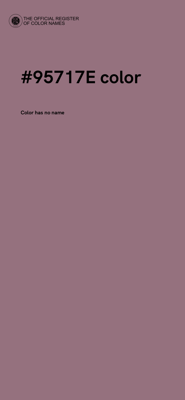 #95717E color image