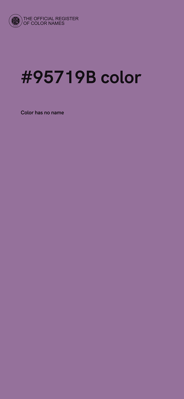 #95719B color image