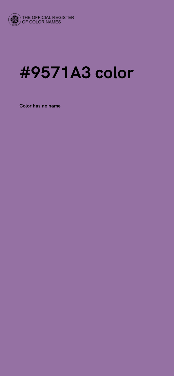 #9571A3 color image