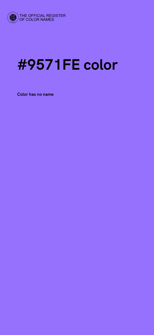 #9571FE color image