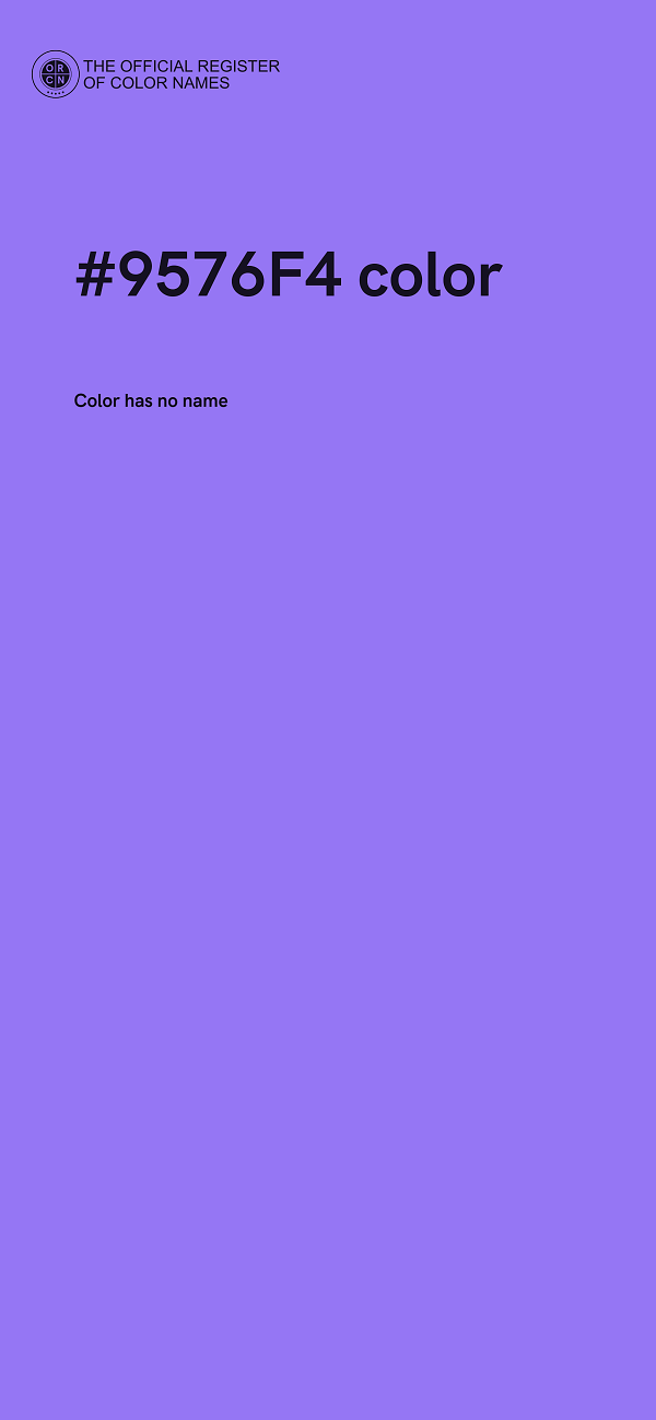#9576F4 color image