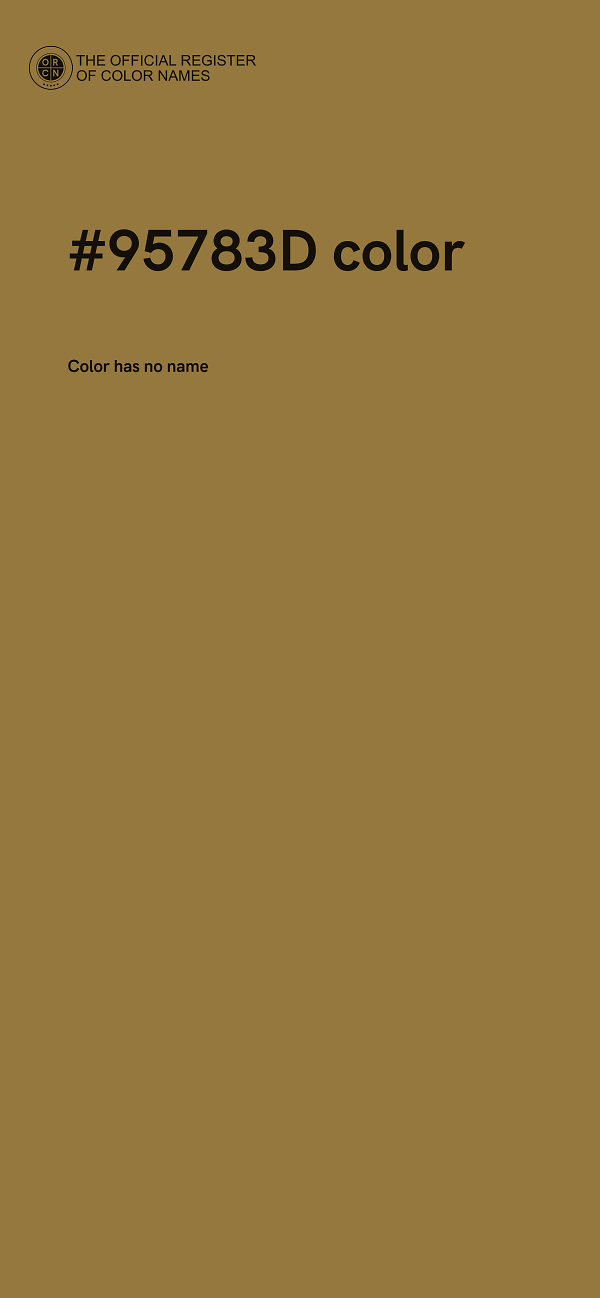 #95783D color image