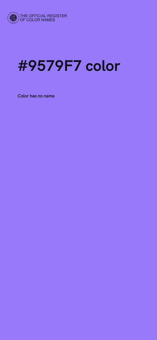 #9579F7 color image