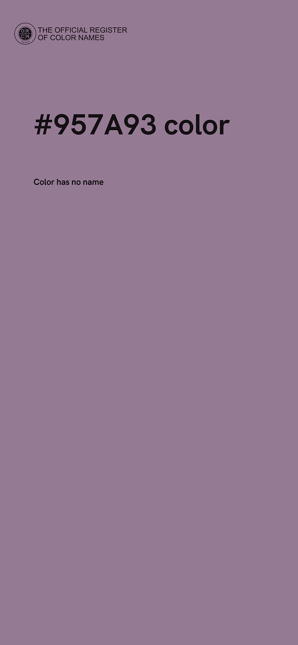 #957A93 color image