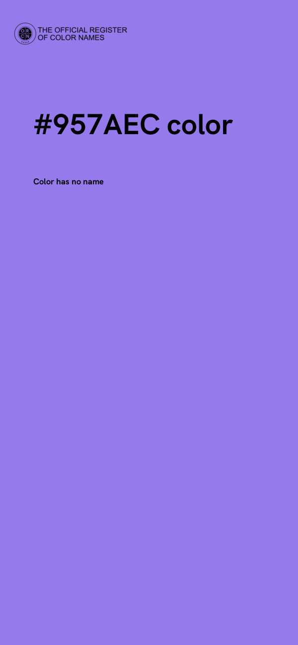 #957AEC color image