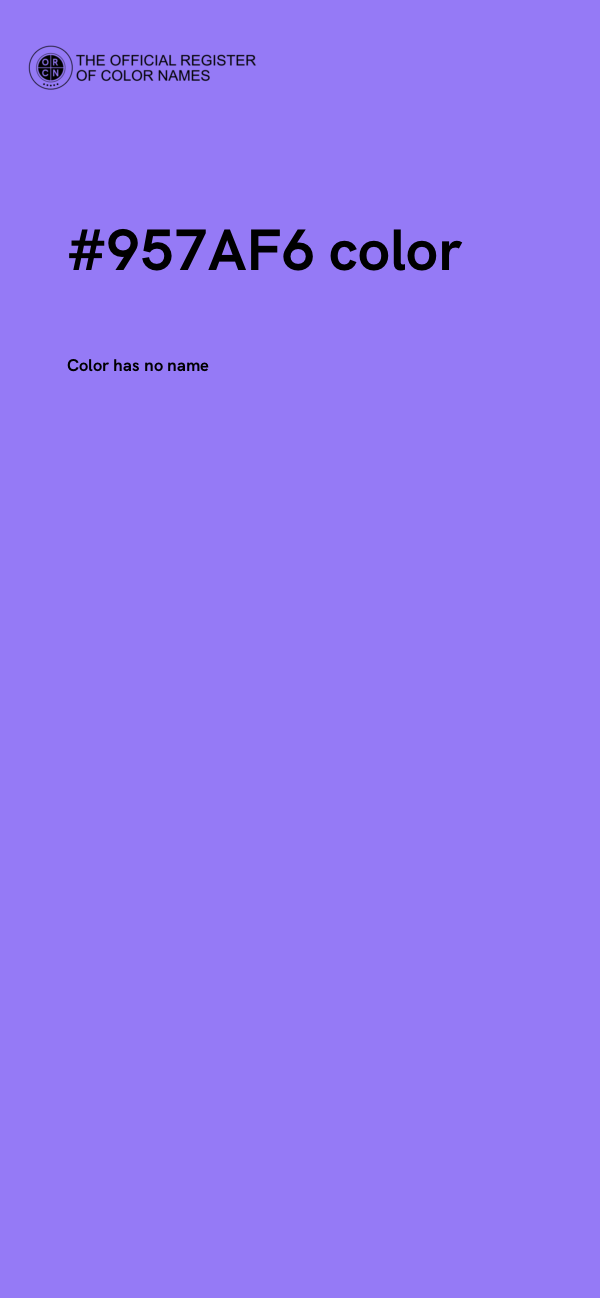 #957AF6 color image