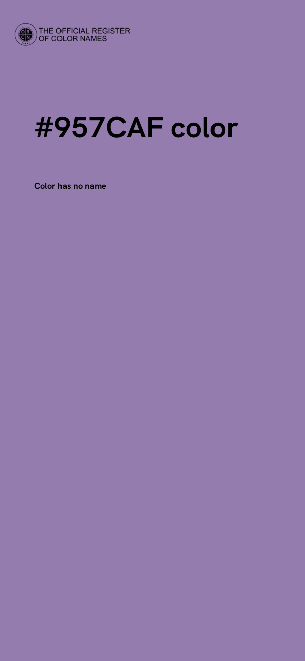 #957CAF color image