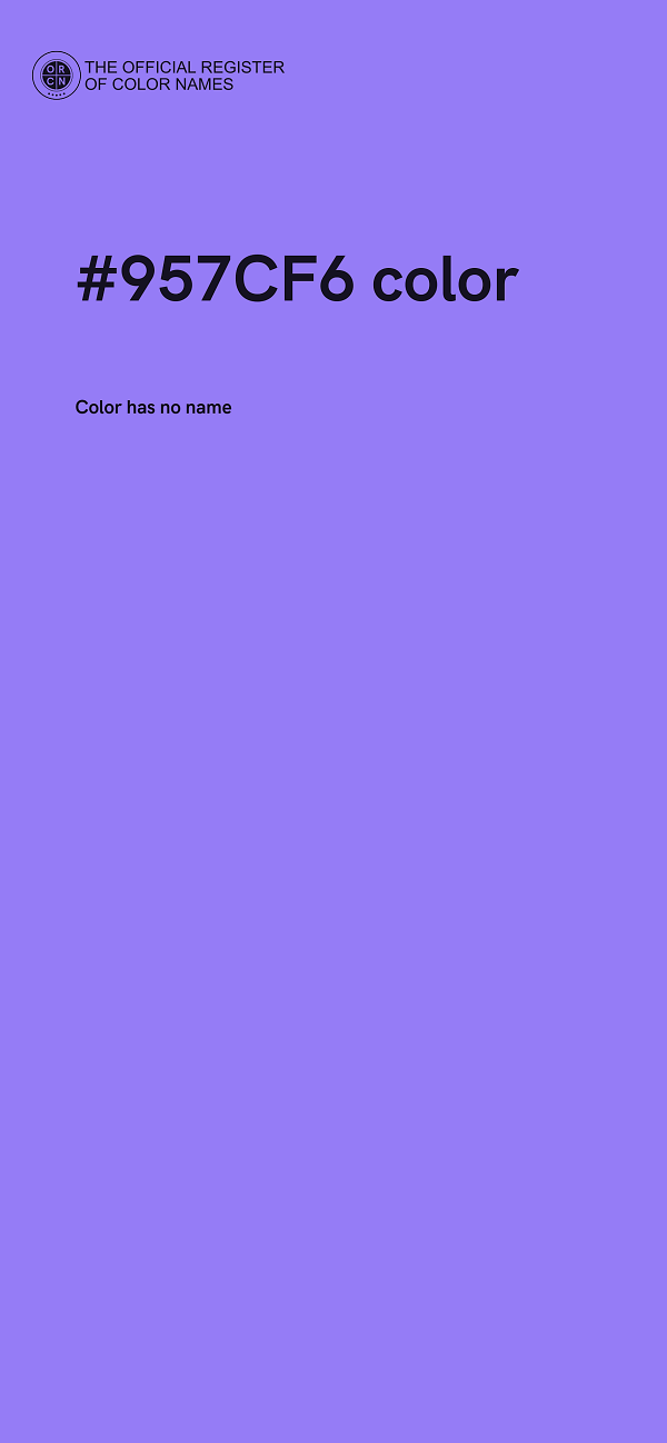 #957CF6 color image