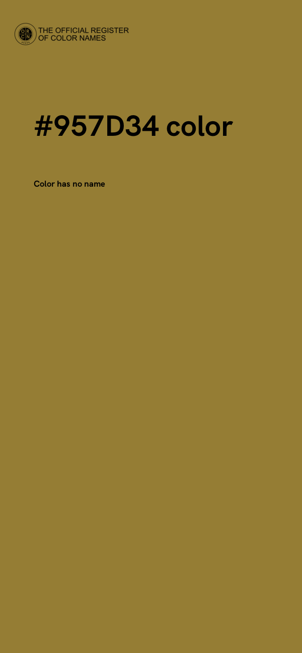 #957D34 color image