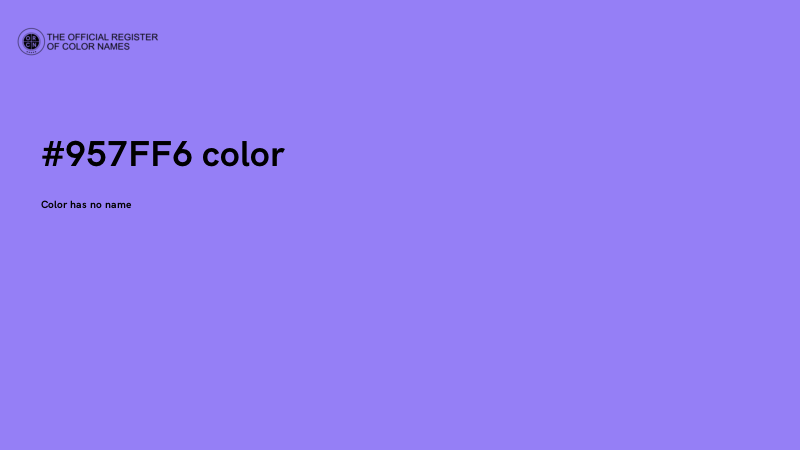 #957FF6 color image