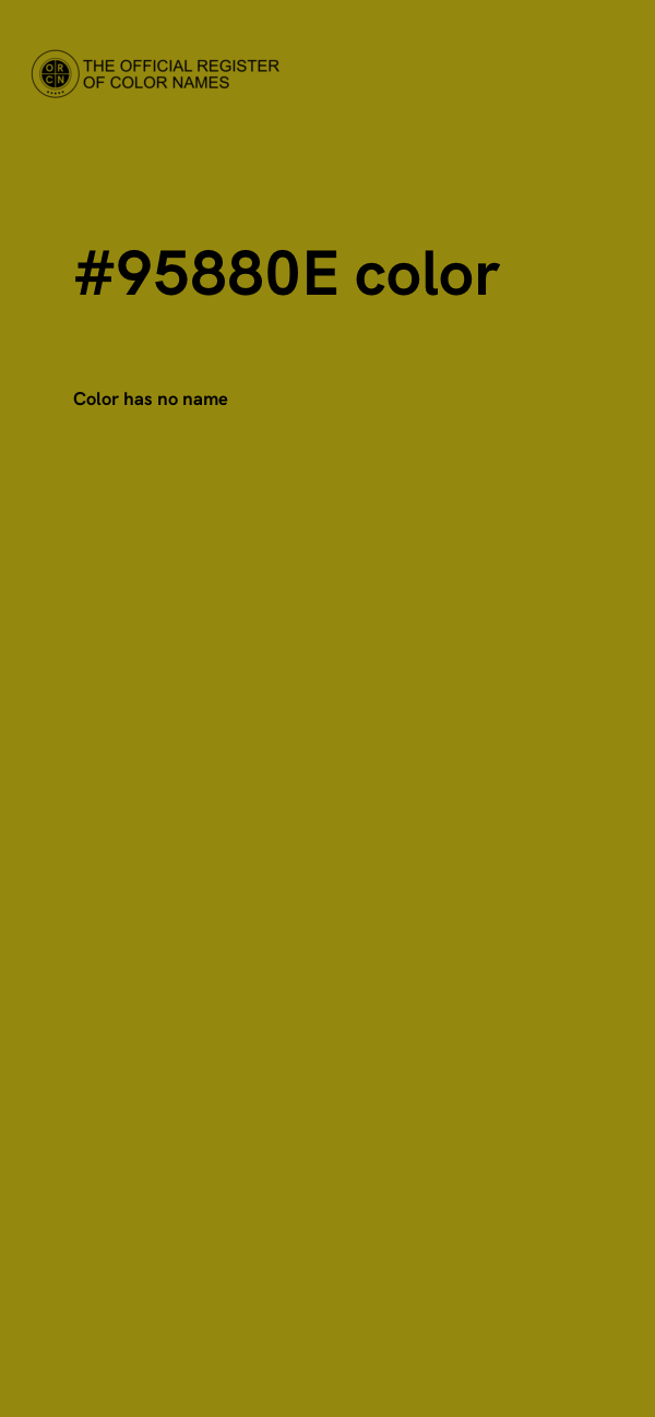 #95880E color image