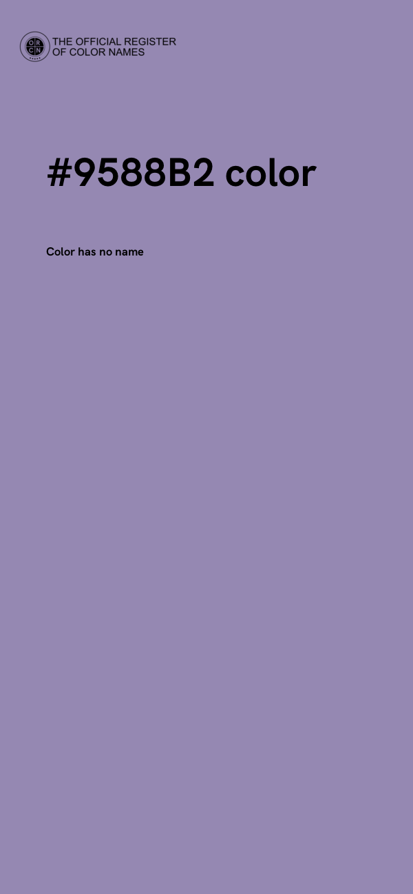 #9588B2 color image