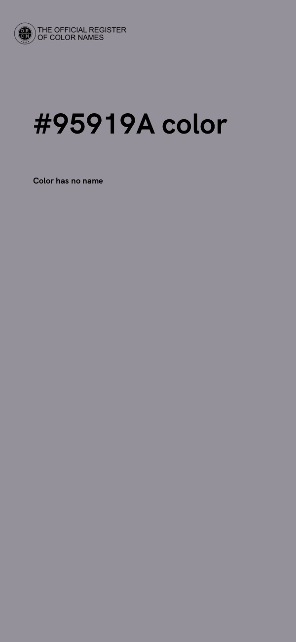 #95919A color image