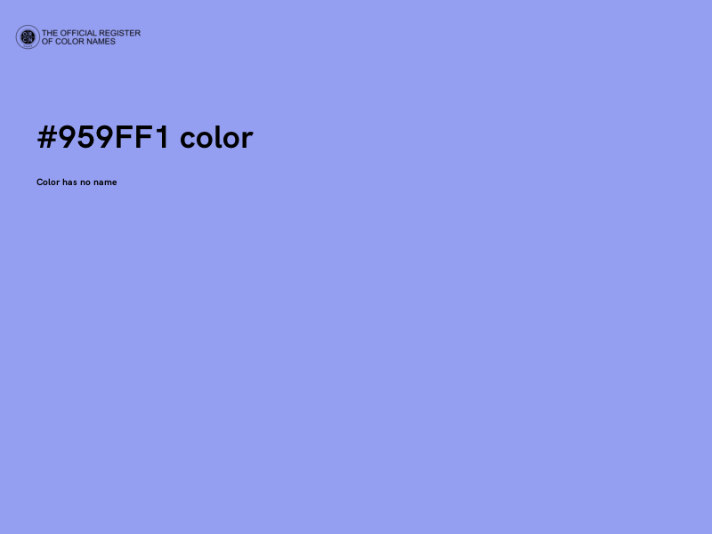 #959FF1 color image