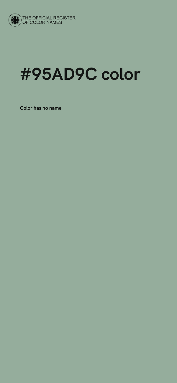 #95AD9C color image