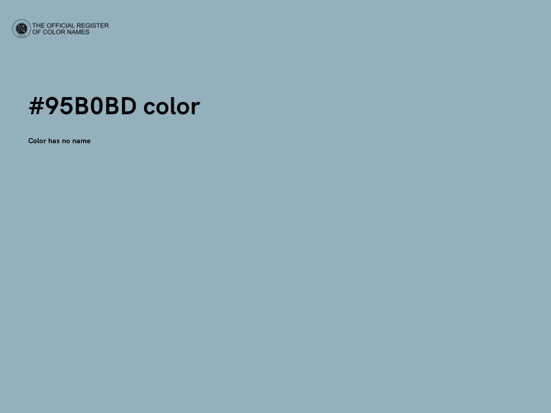 #95B0BD color image