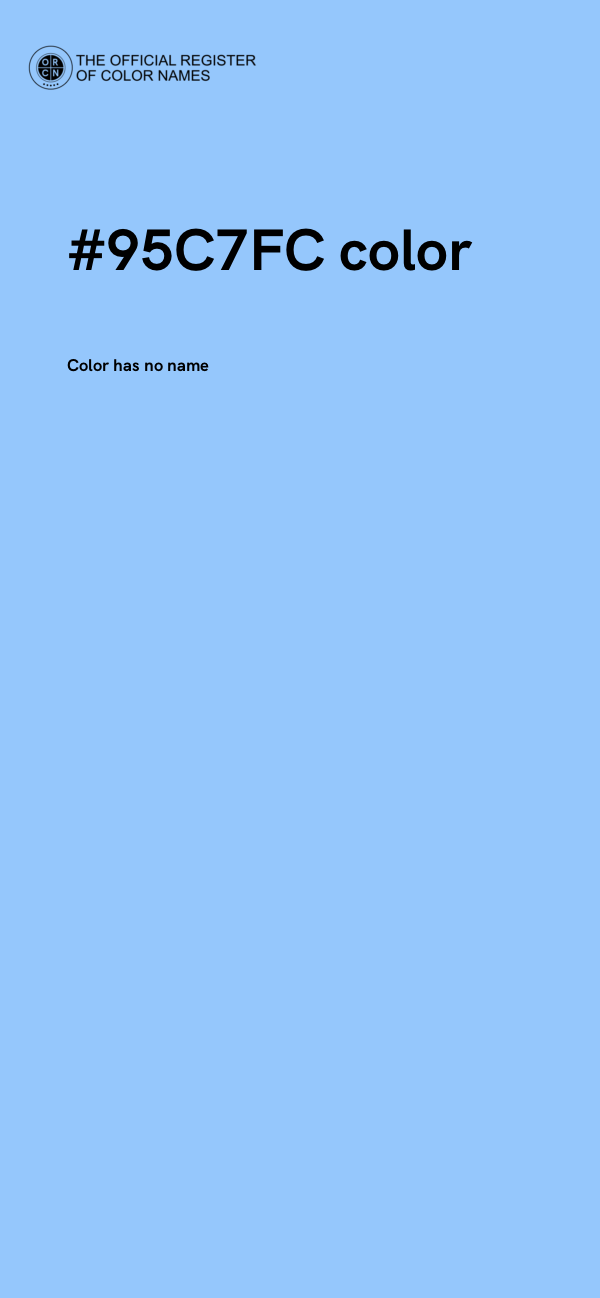 #95C7FC color image