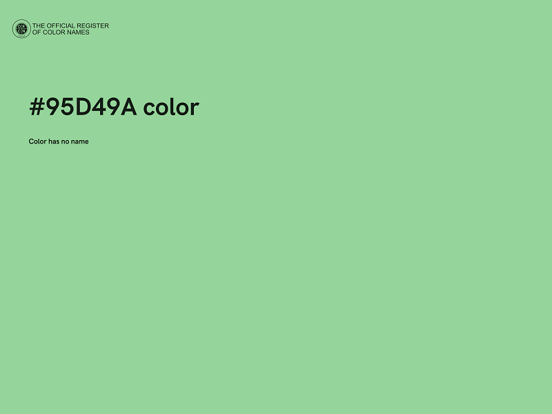 #95D49A color image